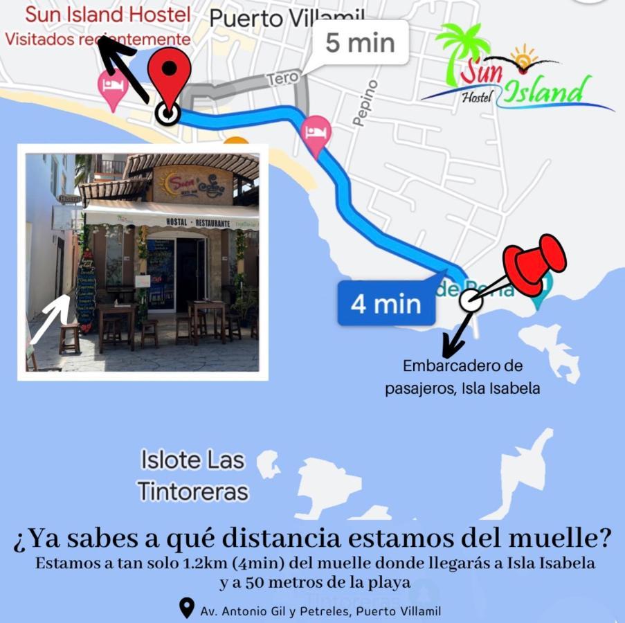 Hotel Sun Island Puerto Villamil Esterno foto
